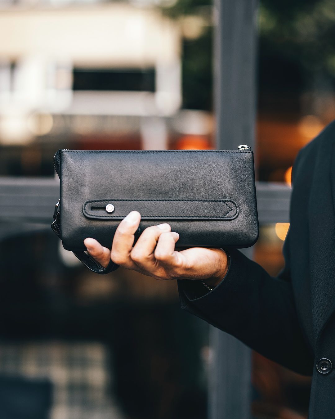 Man's Luxury 2 in 1 Cross Body and Hand Bag