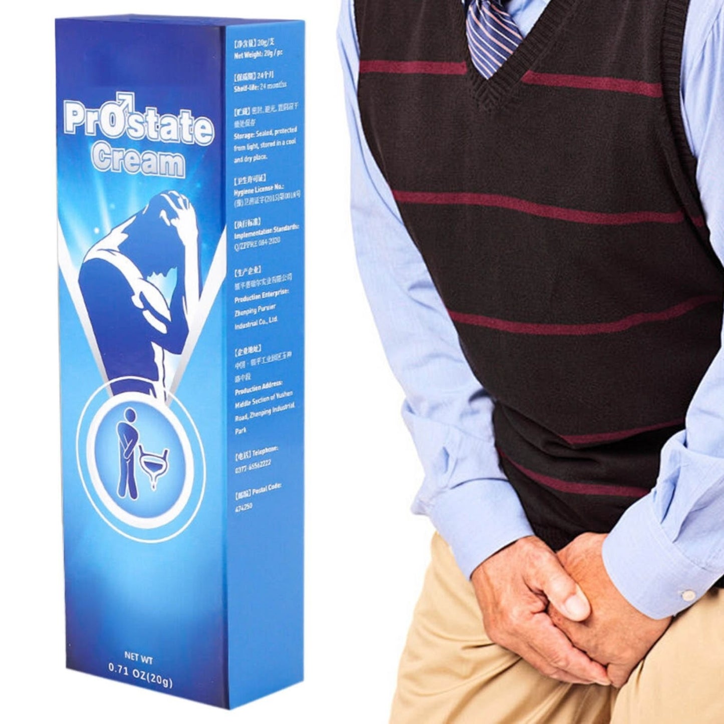 Prostate Cream for Men Reliable Safe Discomfort Relief
