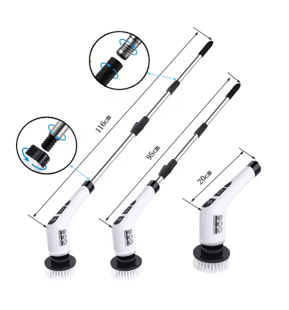 3 in 1 Electric Spin Scrubber Machine